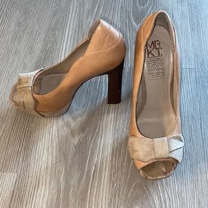 MRKT nude heels
